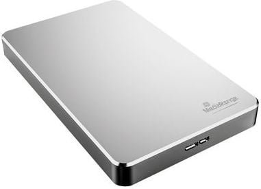 Disk i jashtëm MediaRange USB 3.0, 1TB, 2.5", argjendtë