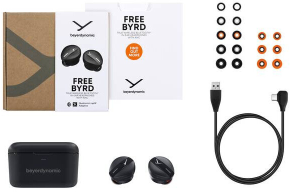 Dëgjuese Beyerdynamic Free Byrd, të zeza