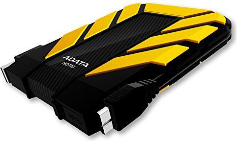 Disk shtesë ADATA, HDD HD710P 2TB, e zezë-verdhë