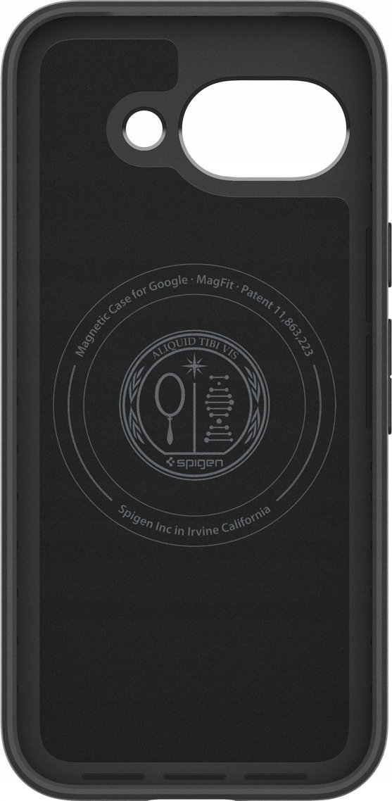 Мобилен капак Spigen Thin Fit MagSafe за Google Pixel 9a, TPU PC, црн