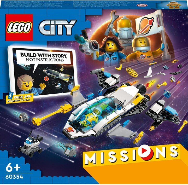 Set LEGO® City 60354 Mars Exploration, 298 pjesë