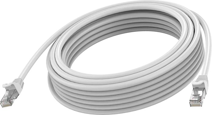 Kabllo rrjeti Vision UTP CAT6a, 3m, RJ45, e bardhë
