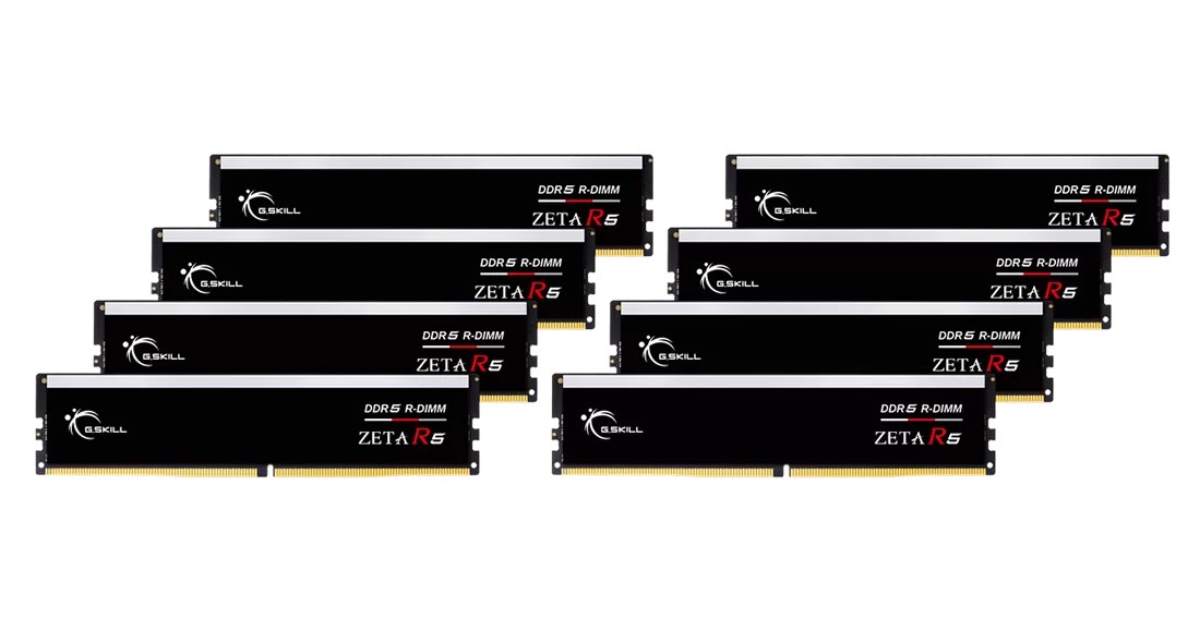 Memorie RAM G.SKILL Zeta R5, DDR5, 128GB, 6000MHz, e zezë