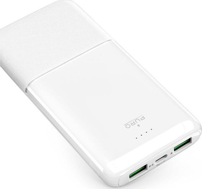 Powerbank Puro Powerbank, 10000mAh, 22.5W, e bardhë