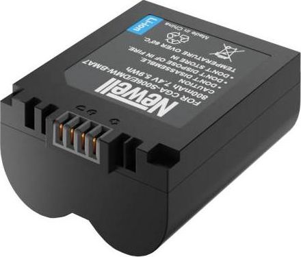 Bateri kamerë Newell CGA-S006E, 800mAh, 7.4V, e zezë