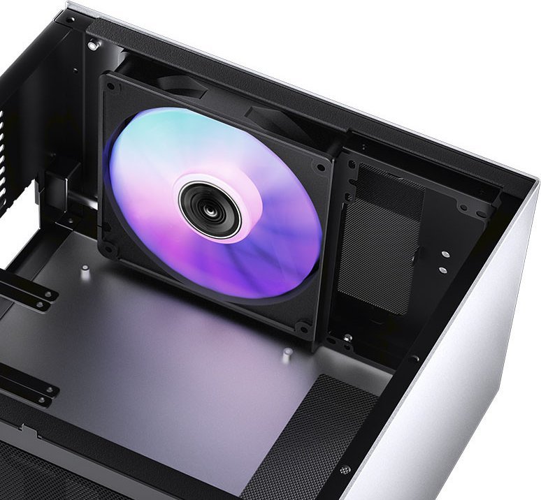 Kasë Jonsbo T8 Plus RGB, e argjendtë, Mini Tower