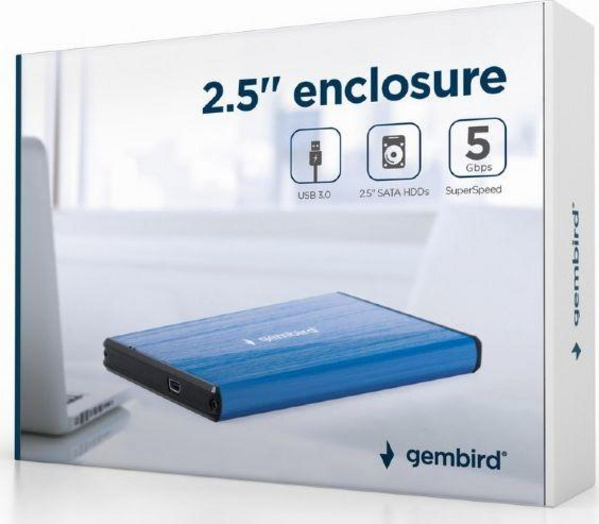 Disk Gembird 2.5 SATA USB 3.2 Gen 1, i kaltër 2