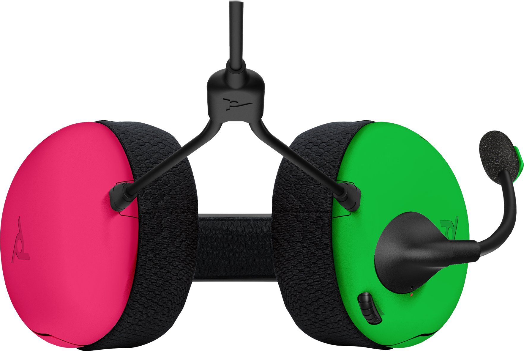 Kufje gaming PDP LVL40, me kabllo, pink dhe jeshile