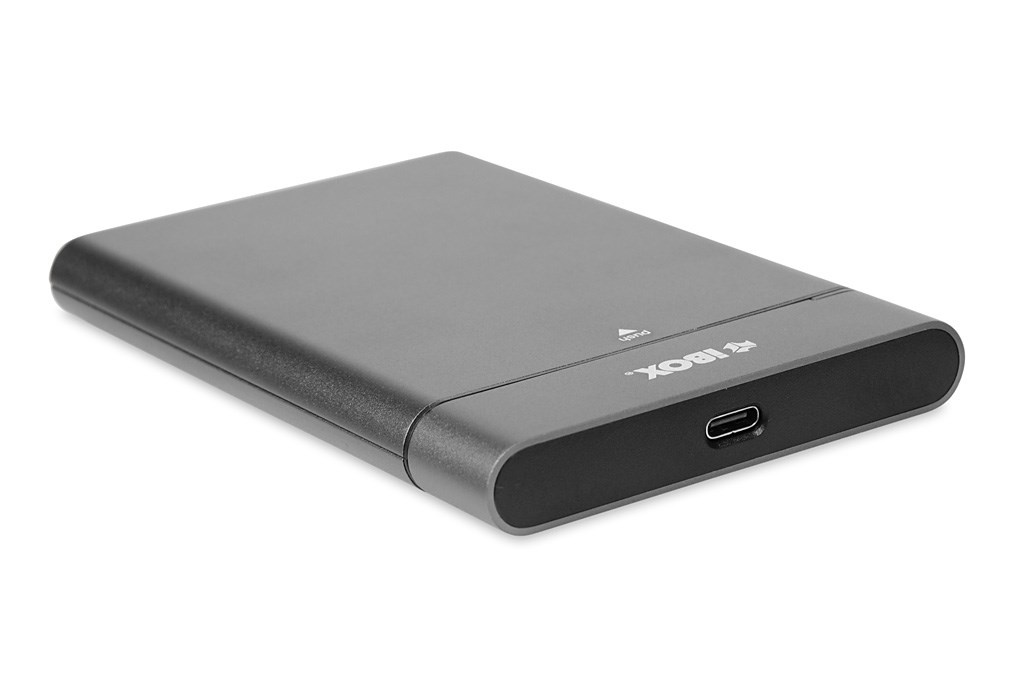 Kuti eksternale SSD iBOX HD-06, 2.5", USB 3.2 Gen 2, gri