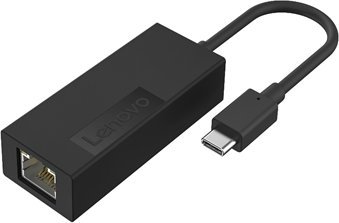 Përshtatës rrjeti Lenovo USB-C (4X91H17795), i zi