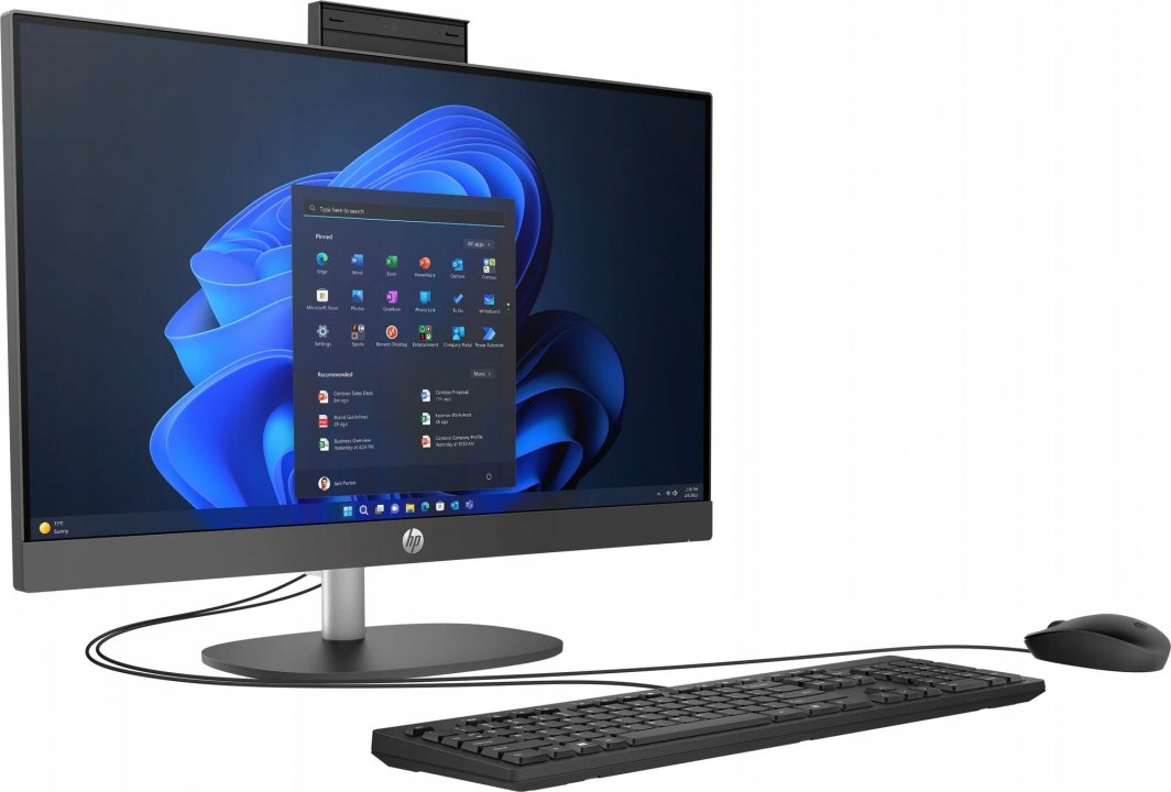 Kompjuter HP AIO 240 G10, 24", Full HD, Intel Core i5-1335U, 16GB RAM, 512GB SSD, Intel Iris Xe, i zi