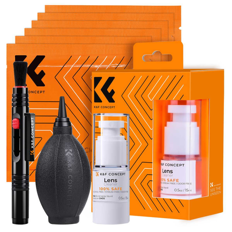 K&F Concept 4-IN-1 Camera Lens Cleaning Kit For DSLR Camera