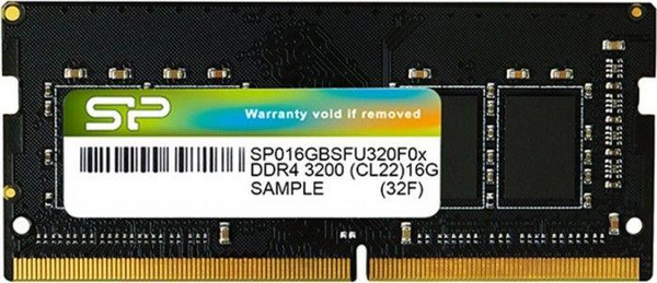 Memorie RAM për laptop Silicon Power SODIMM DDR4, 16GB, 3200MHz