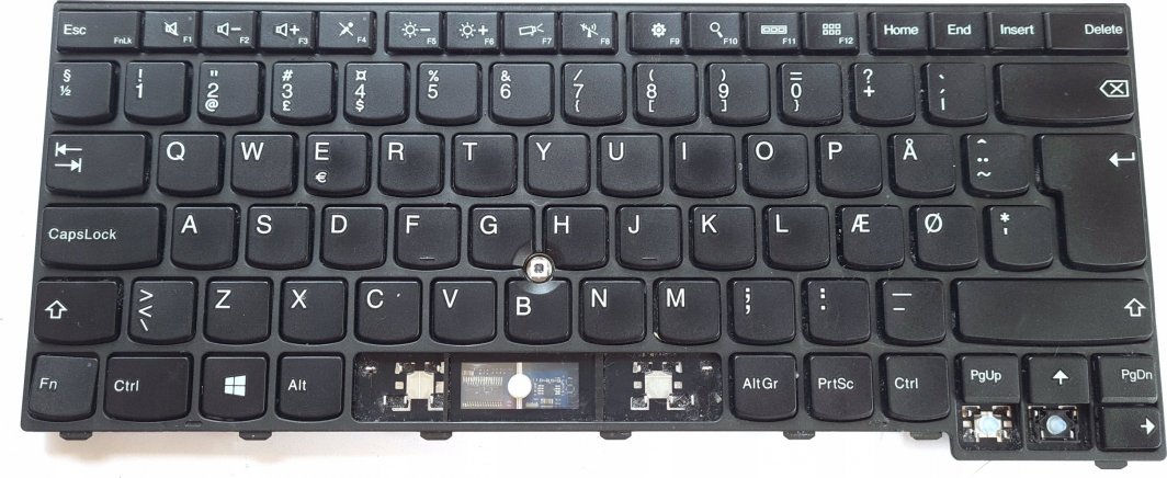 Tastierë për laptop Lenovo CS13T KBD, origjinale, layout nordik, e zezë