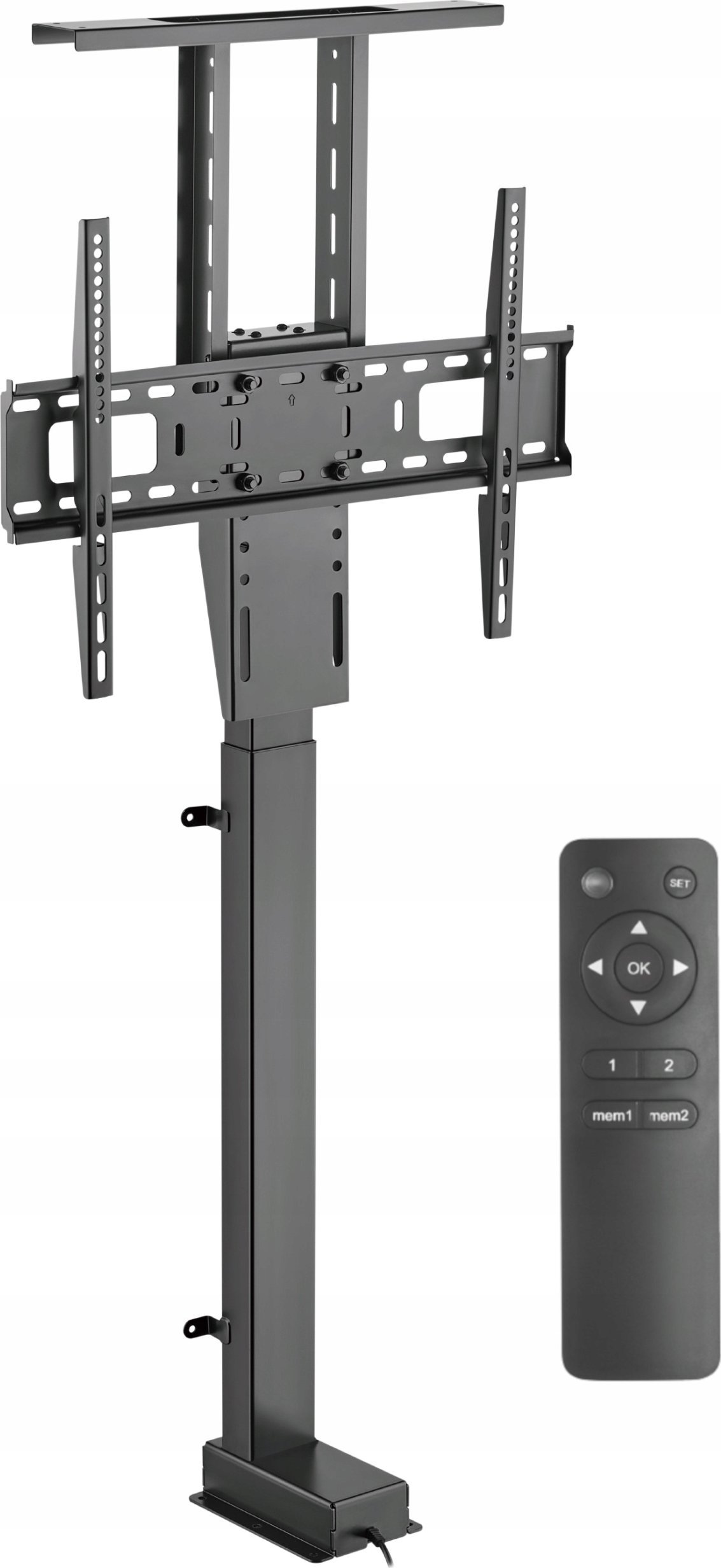Mbajtëse elektrike TV Maclean MC-866T, 37-80", Tuya, VESA 600x400