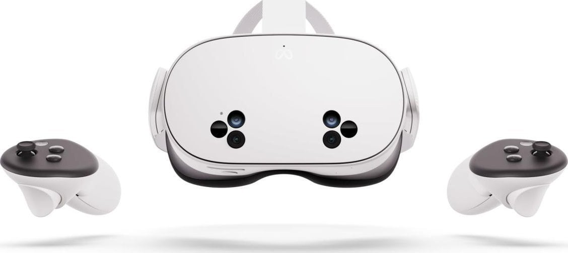 Syze VR Meta Quest 3S, 128GB, pa tela, të bardha