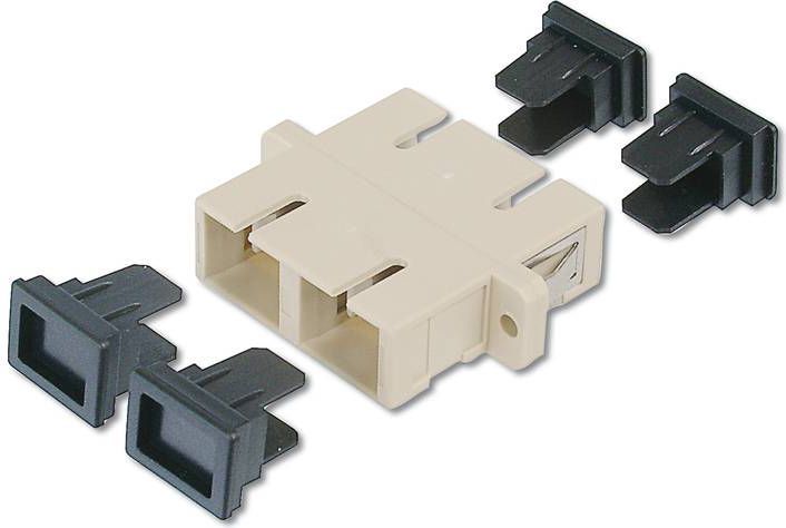 Adapter lidhës SC / SC DIGITUS, Multimode, hiri