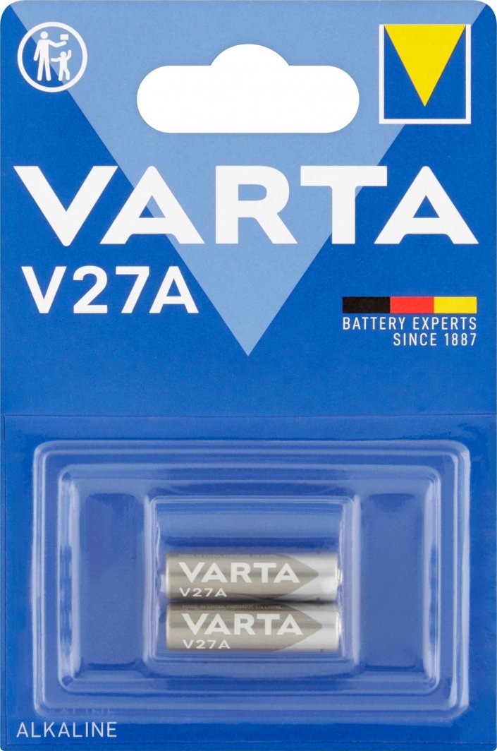 Bateri elektronike Varta V27A, 12V, paketim 2 copë