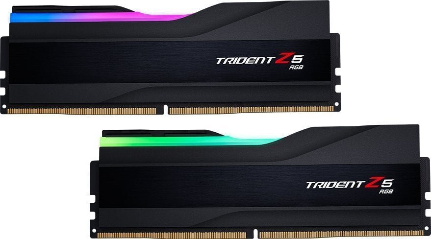 Memorie G.Skill Trident Z5 RGB, DDR5, 48 GB, 8400 MHz, CL40, F5-8400J4052G24GX2-TZ5RK
