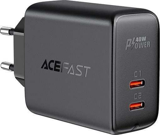 Karikues muri AceFast A9, 40W, 2x USB C PD 3.0, i zi