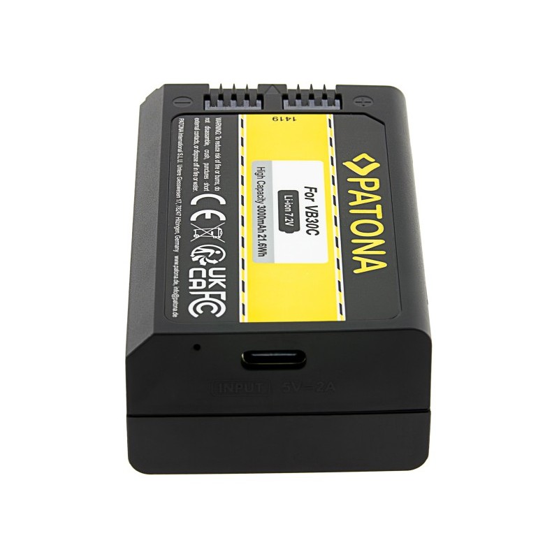 Bateri PATONA VB30 F. Godox V1 Pro