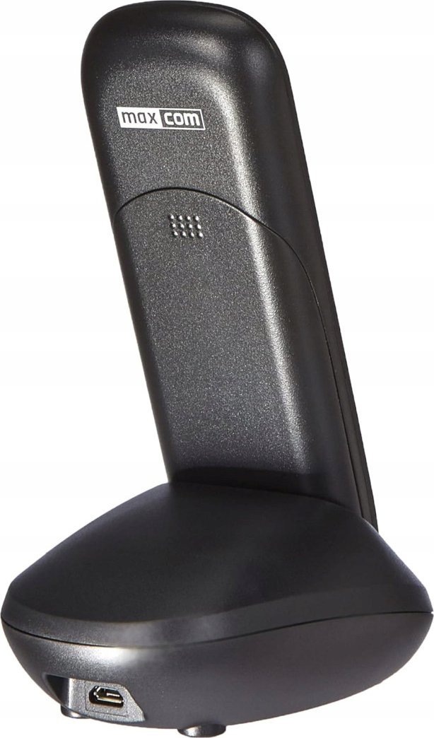 Telefon fiks GSM Maxcom MM35D, për kartelë SIM, set 2 copë, i bardhë