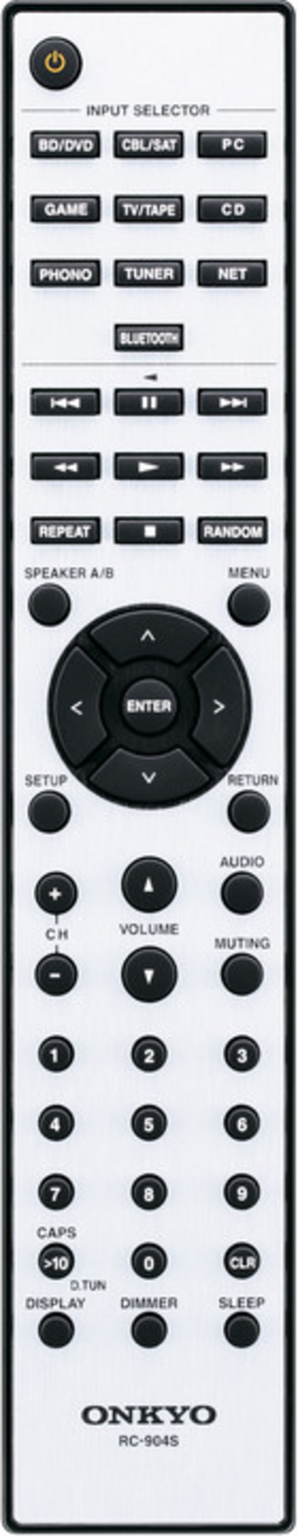 Radio Onkyo TX-8250, e argjendtë