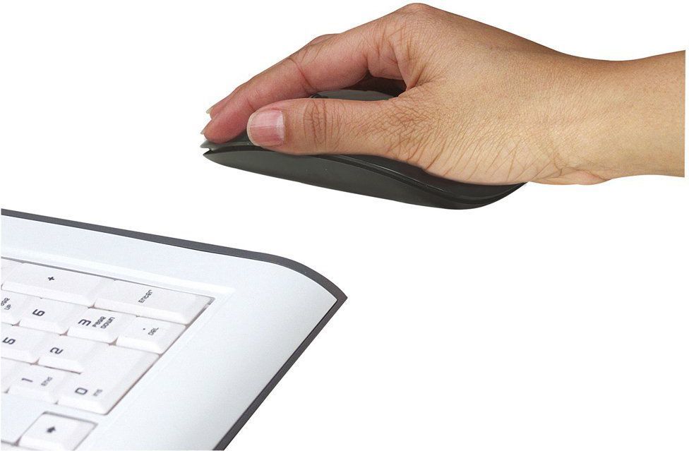 Maus Manhattan Silhouette, me kabllo, USB, i zi