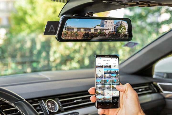 Kamerë për makinë LAMAX S9 Dual, e zezë