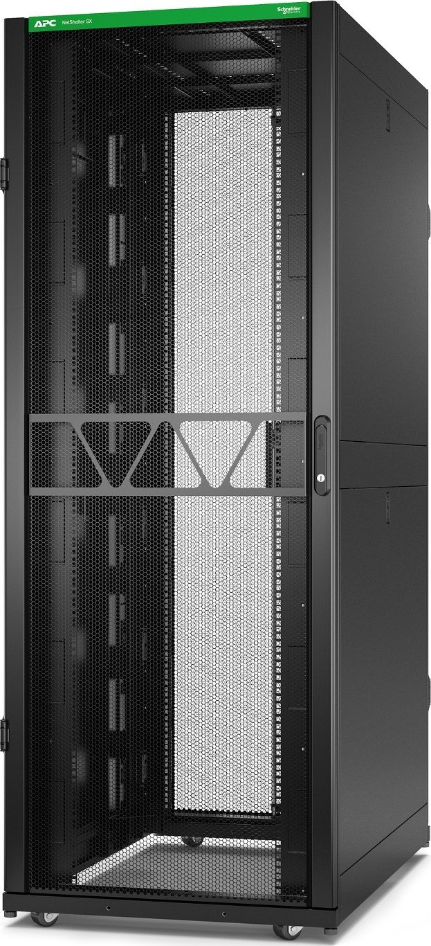 Raka serveri APC NetShelter SX Gen2, 42U, me panele anësore, e zezë