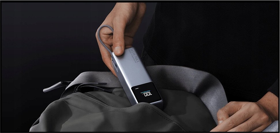 Powerbank Xiaomi Mi 22.5W, 10000mAh, karikim i shpejtë, zi blu