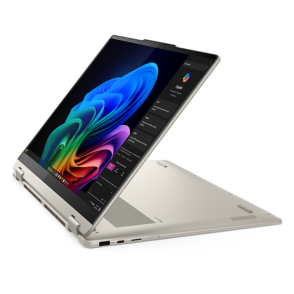 Laptop 2 në 1 Lenovo Yoga 7 16AGP11, 16", AMD Ryzen AI 7 350, 32GB RAM, 1TB SSD, Integrated AMD Radeon 840M Graphics, i argjendtë