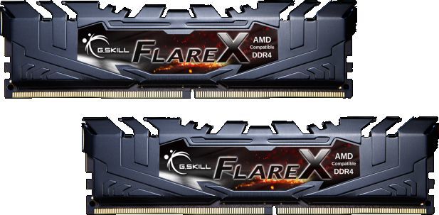 Memorie G.Skill Flare X, DDR4, 16 GB, 3200 MHz, CL14, F4-3200C14D-16GFX