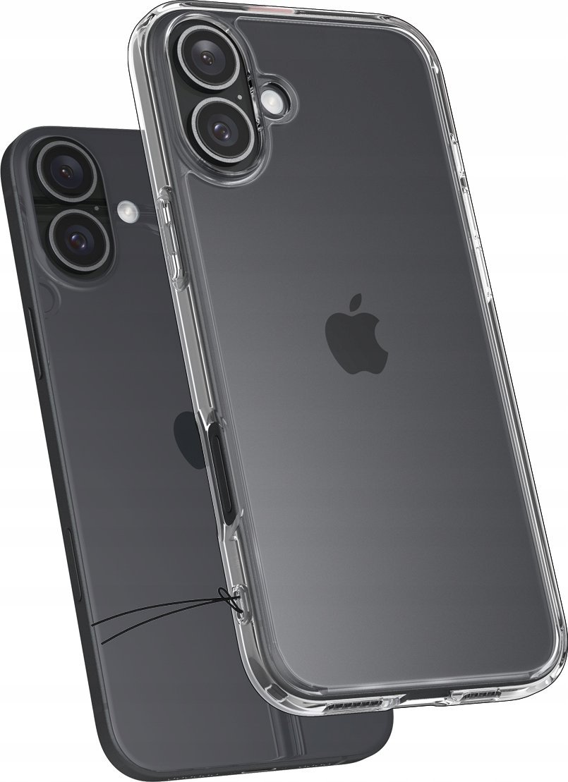 Kllëf telefoni Spigen Ultra Hybrid, për iPhone 16, transparent