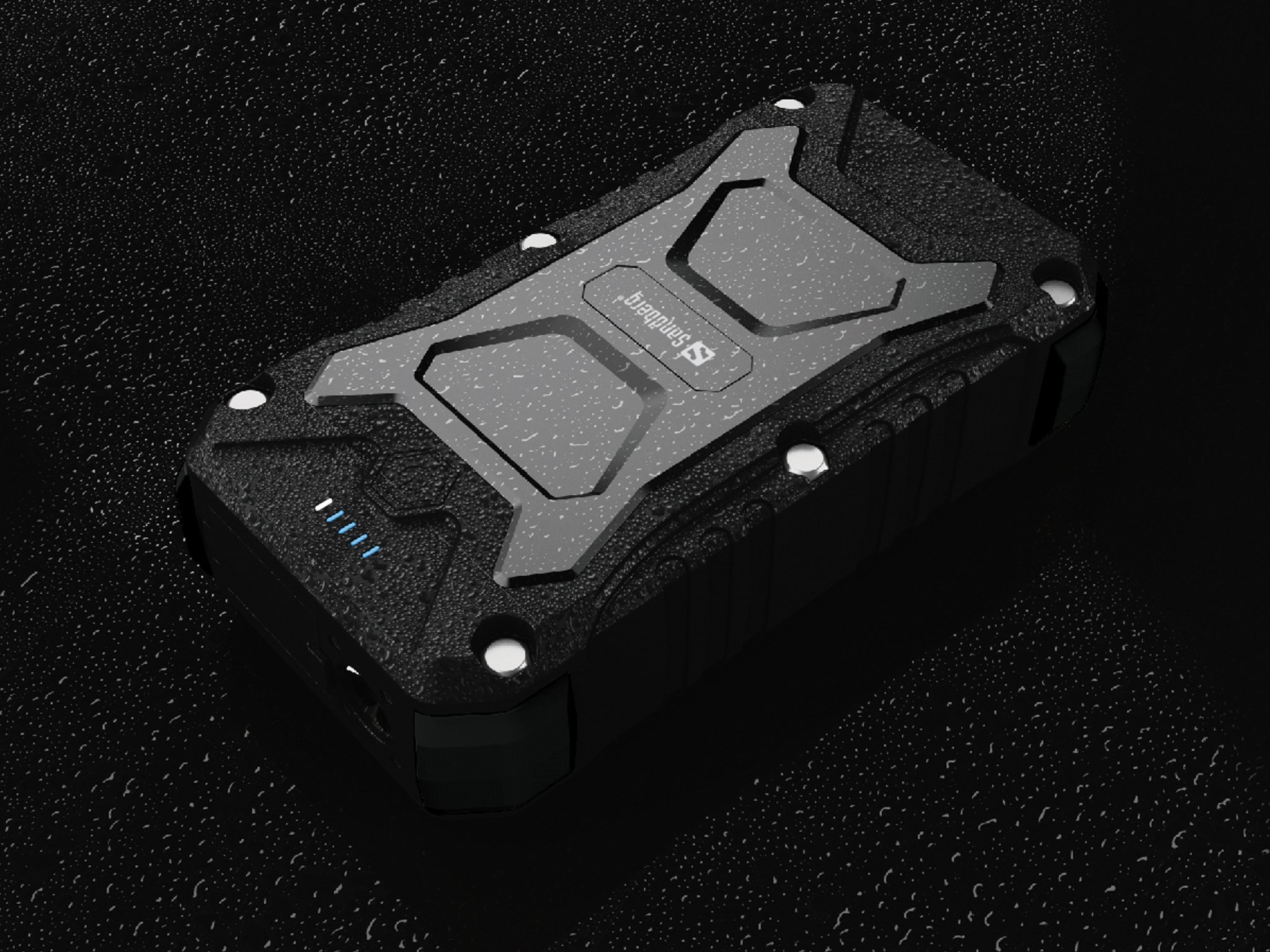 Powerbank Sandberg Survivor 20000mAh, PD 30W, IP66, i zi