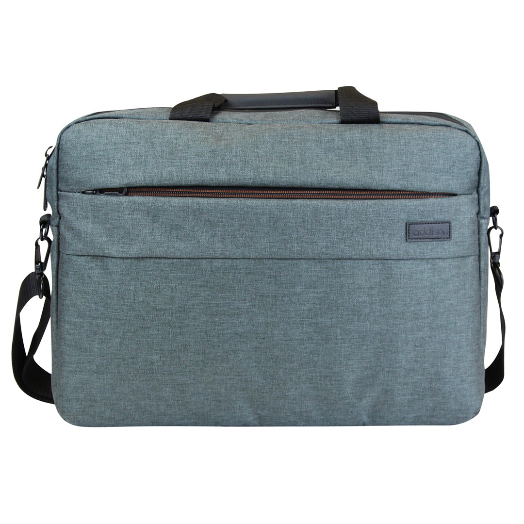Çantë dore për laptop Addison 307015, 15.6", e hirtë