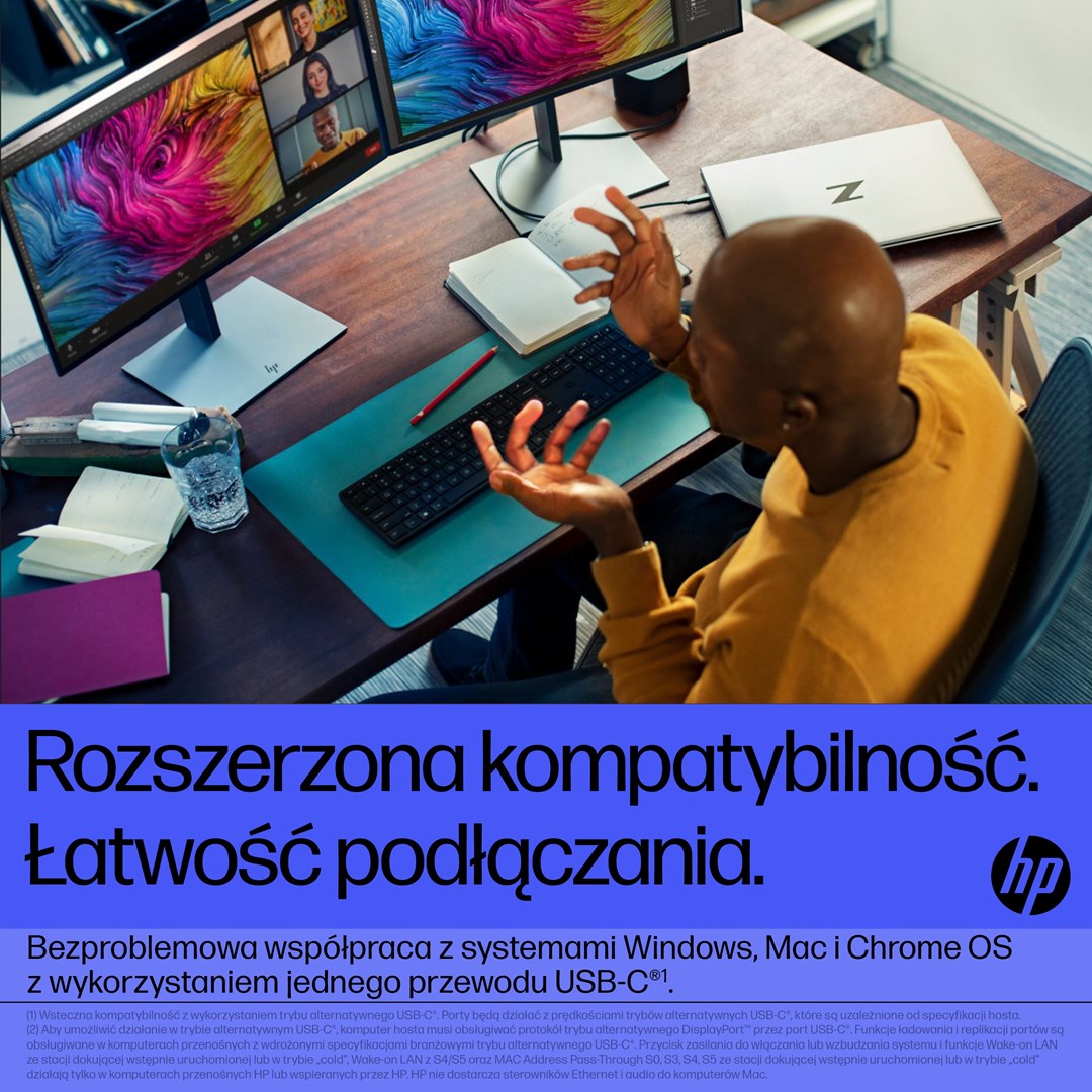Stacion docking HP TB 120W G4, Thunderbolt 4, 4K, i zi