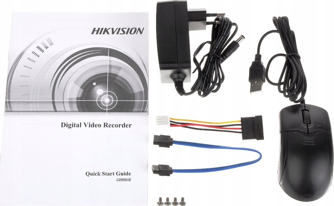 Рекордер за сигурност Хиквижн IDS-7108HUHI-M1/S, 8 канали, AHD HD CVI HD TVI CVBS TCP/IP, црн
