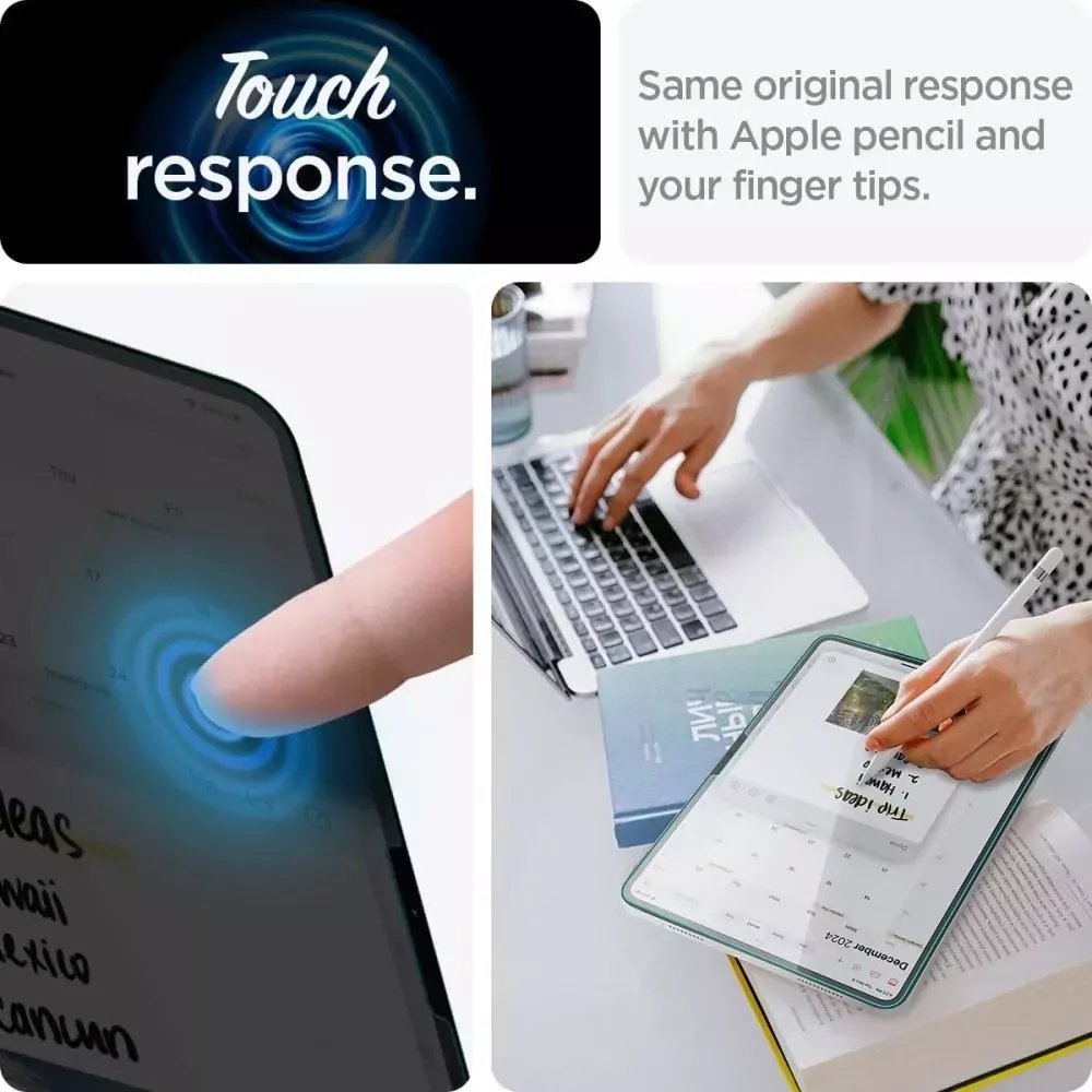 Mbrojtëse ekrani xham i kalitur Spigen GlasTR EZ Fit, për iPad Pro 13" M4 2024, 9H, transparente