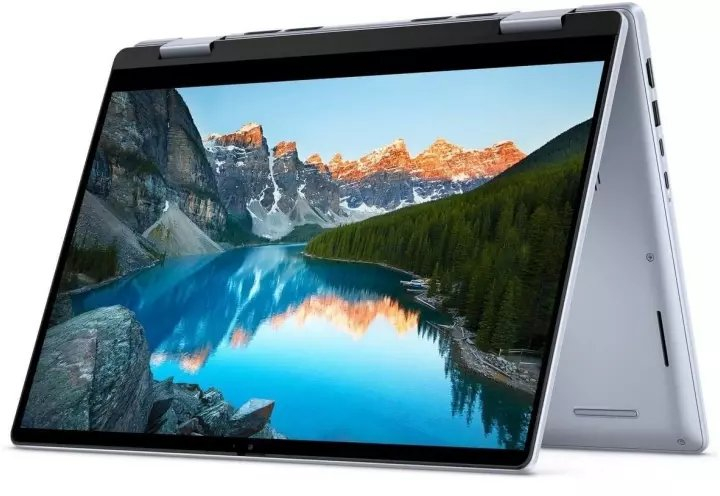 Laptop 2 në 1 Dell Inspiron 14, Ryzen 5 8640HS, 16GB RAM, 512GB SSD, blu Ice