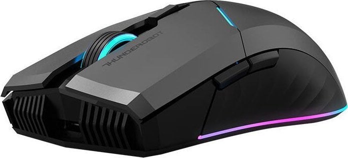 Maus gaming Thunderobot ML703, wireless dhe me kabllo, 16000 DPI, RGB, i zi