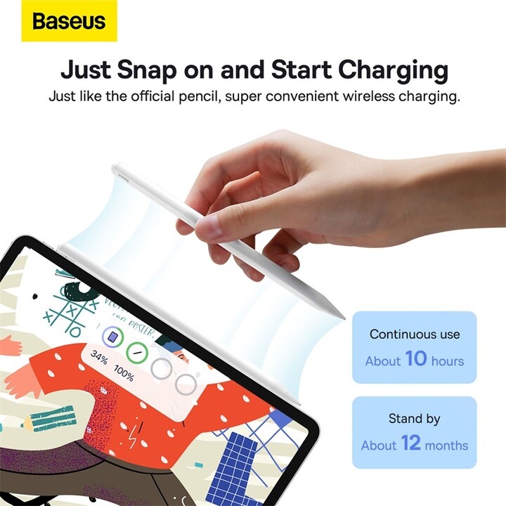 [OUTLET] Laps Baseus Smooth Writing 2, i bardhë
