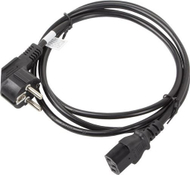 Kabllo e energjisë Lanberg CEE 7/7 - IEC 320 C13, 1.8m, e zezë (CA-C13C-11CC-0018-BK)