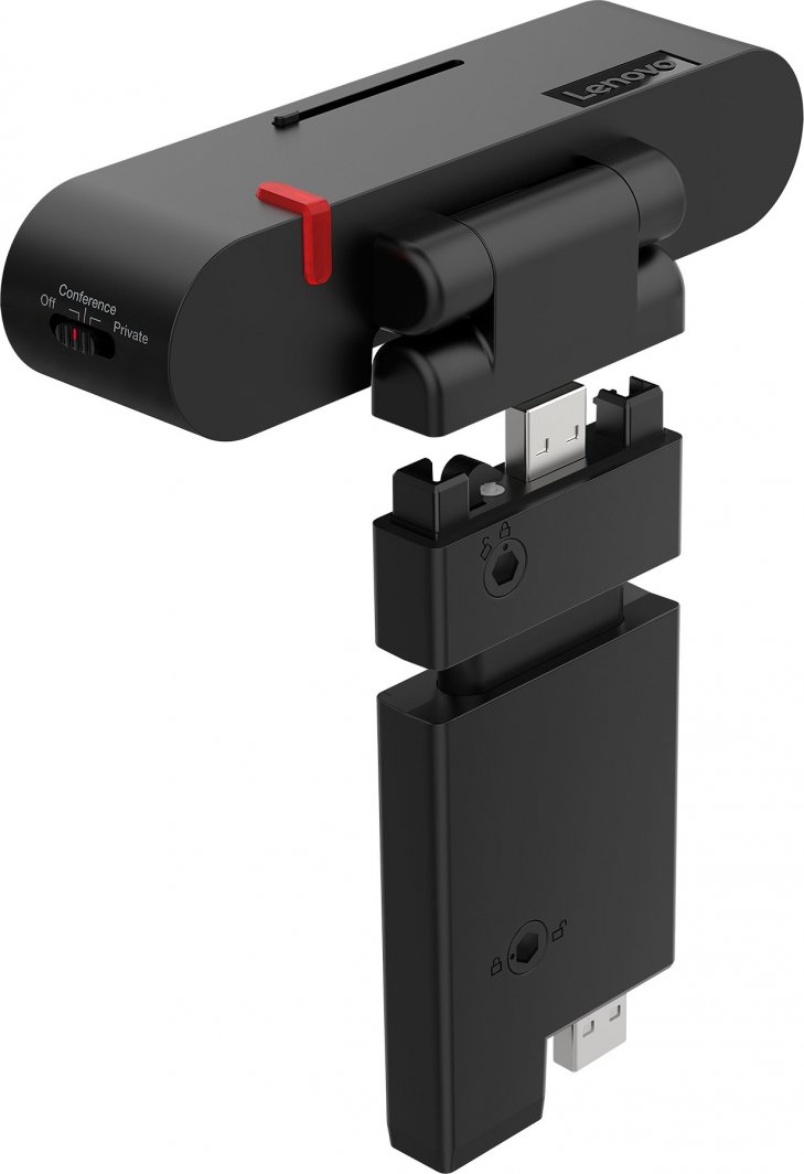 Ueb kamerë Lenovo ThinkVision MC60 4XC1K97399, e zezë