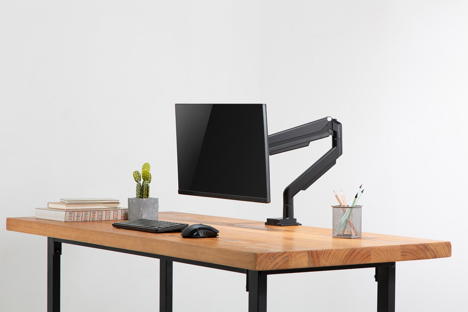 Mbajtëse monitori Digitus Gas Spring, 15"-32", 9 kg, e zezë