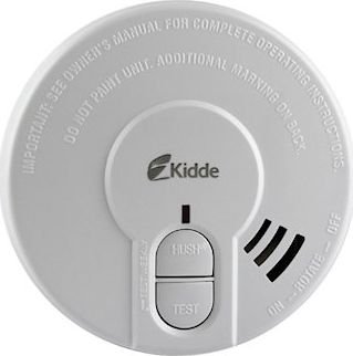 Alarm tymi Kidde 29HDRB 29HD, optik, me bateri, i bardhë