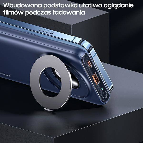 Powerbank Usams PB62, 10000mAh, 20W MagSafe Wireless, i zi