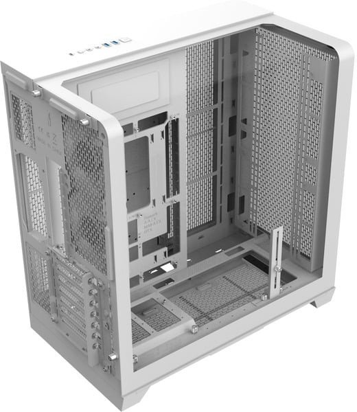 Kuti PC Thermaltake View 390 Snow, mid tower, xham i temperuar, e bardhë