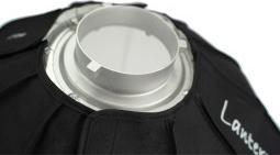 Softbox sferik për studio Aputure Lantern, montim Bowens, me çantë transporti, i bardhë