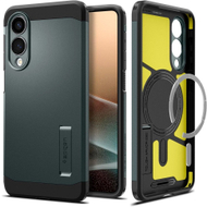 Mbulesë Spigen Tough Armor MagSafe për Samsung Galaxy S25 Edge, rezistente, Abyss Green